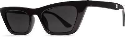 Volcom - Peace Punk Gloss Black/Gray Sunglasses  • $58.36