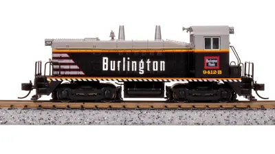 Broadway Ltd 7486 N Scale Burlington EMD NW2 Diesel Locomotive #9407B • $201.95