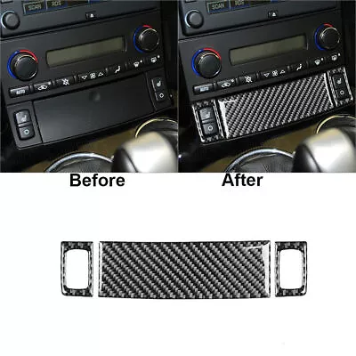 For Chevrolet Corvette C6 Carbon Fiber Interior Seat Heated Button Cover Trim 3* • $16.29