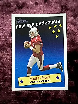 Matt Leinart 1952 Topps Heritage New Age Performers RC MINT Rookie Jersey USC SP • $1.95