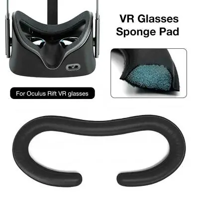 Leather Cushion Face Pads Eye Foam Pad Cover For Oculus Rift CV1 J6B2HOT • $7.55