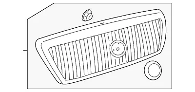 Genuine Ford Grille Assembly Radiator 6W3Z-8200-AA • $104.52