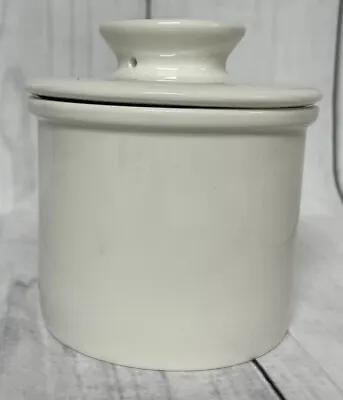 Sweese Butter Bell Crock Porcelain White Counter Storage Holder NIB • $7.45