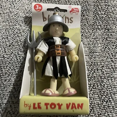 LE Toy Van Budkins BK942-Bending Doll Gladiator For Dolls House • £7.22