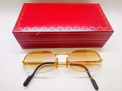 Vintage Cartier Ascot Sunglasses/Glasses - Custom - Large - 55-20 • $520