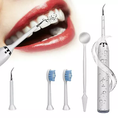 Electric Ultrasonic Tooth Cleaner Dental Scaler Stain Remover Teeth Cleaning Kit • $14.97