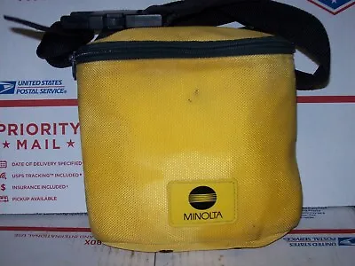 Minolta Camera Case Messenger Bag Scuba Underwater Weathermatic Genuine 6X7  • $20