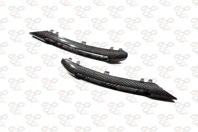 R231 Mercedes SL Twill Carbon Fiber DRL Housing Trim SL400 SL500 SL550 Lights • $480