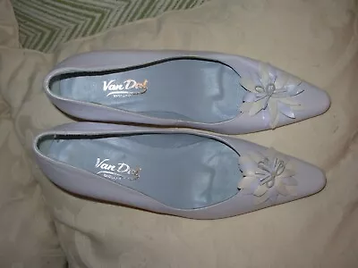 Van Dal Mascaro Powder Blue Leather Formal Court Shoes Size 3.5 (d) Bnwot • £4