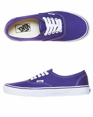 Vans Shoes Authentic USA SIZE Purple Iris True White US SIZE Sneakers • $40