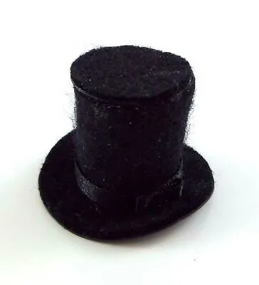 Dolls House Miniature Hand Made Accessory Gentlemans Top Hat • $12.92