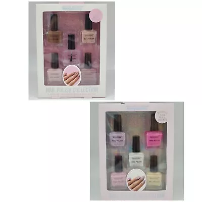 Beauty Moment 5 Piece Nail Polish Collection + 120 Nail Decals ~U PICK COLOR SET • $24.95