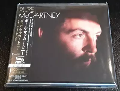 PAUL MCCARTNEY Pure McCartney JPN SHM Mini LP 2 CD UCCO-3062~3 UPC 4988031142134 • $34.88