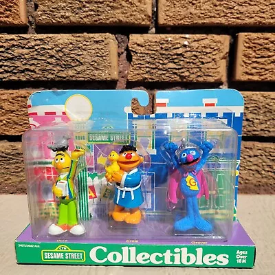 Vintage Sesame Street Collectible Figure Set Bert Ernie Grover Tyco See Photos  • $24.90