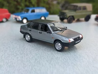 Diecast Soviet Car Lada 21099 Sputnik DeAGOSTINI 1/43 Scale • $21.95