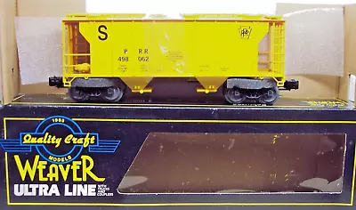 Weaver O Scale Ultra Line Prr Pennsylvania Ps-2  Covered Hopper  3 Rail  Nos • $48
