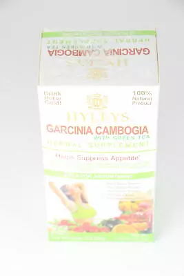 Hyleys Tea Garcinia Cambogia Green Tea 5 Flavors 25 Tea Bags BB 3/26 U44B • £7.92