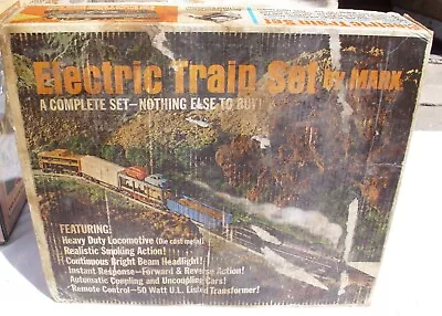 Marx Electric Train 6 Piece Steam Locomotive Set 52875 Boxed • $99.99