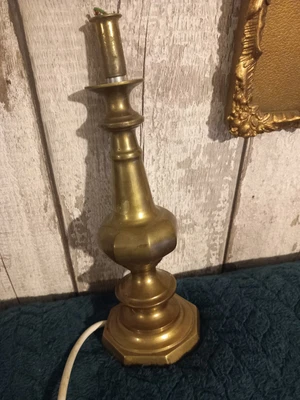 £15 • Buy Victorian Brass Table Lamp 