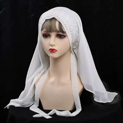 Women Head CoveringHead Scarf Bridal Catholic Veil  Latin Mass Mantilla Veils • £14.75