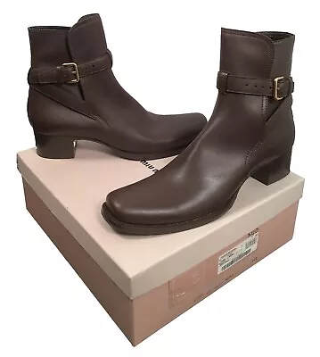 NEW Miu Miu By Prada Boots!  E 40.5 Approx US 10.5   Brown Leather  *Vintage* • $329.99