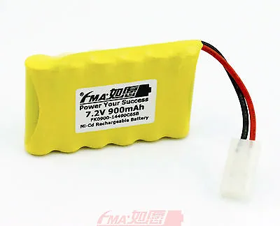 Ni-Cd AA 7.2V 900mAh Rechargeable Battery For Emergency Light Toys W/KET 6SB • $13.48