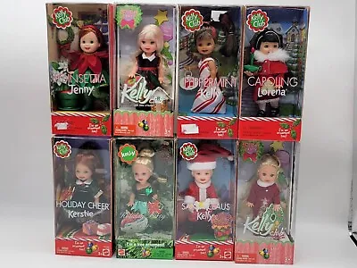 Mattel Barbie Kelly Christmas Dolls NRFB - MULTIPLE VARIETIES KERSTIE TOMMY • $13