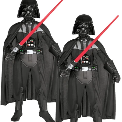 $58.38 • Buy Child Darth Vader Deluxe Outfit New Fancy Dress Costume Star Wars Kids Boys