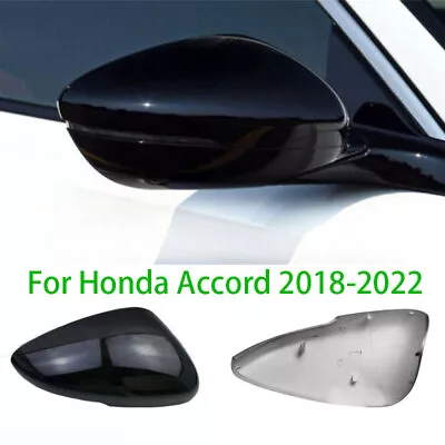 For Honda Accord 2018-2022 INSPIRE Black RH Car Rearview Mirror Cover Cap Shell • $40.17