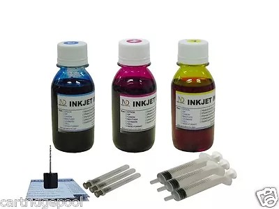 Refill Ink For CANON CL-41 MP190 210 450 460 MX300 MX310 MP470 MP170 3X4OZ/S  • $17.49