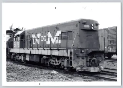 Railroad Photo - Mexico National Railways #5878 Locomotive 1960s Vintage Train • $7