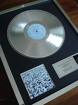 £129.99 • Buy George Michael Listen Without Prejudice Platinum Plated Disc Record Award Album