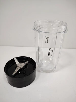 £15.99 • Buy Magic Bullet Replacement Blade & Beaker Only Genuine For Blender Smoothie Maker