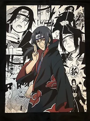 Naruto Shippuden Itachi Uchiha Anime Canvas Manga Poster Print Wall Art • $45.99