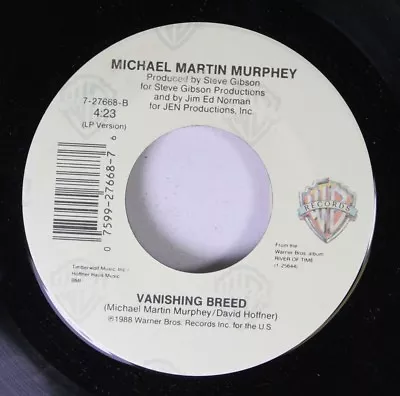 Country 45 Michael Martin Murphey - Vanishing Breed / From The Word Go On Wb Rec • $3