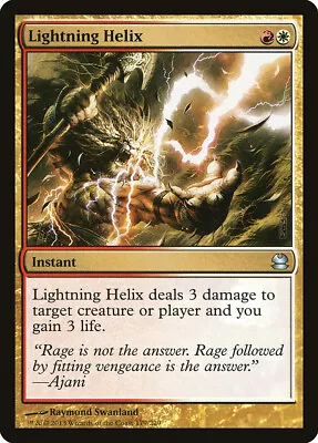 Lightning Helix Modern Masters NM White Red Uncommon MAGIC MTG CARD ABUGames • $1.55