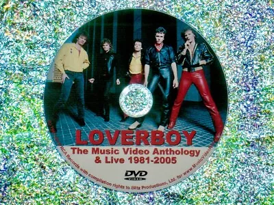 LOVERBOY Music Video Collection & Live Performances 1981-2005 DVD 1 Hour 20 Mins • $15.99