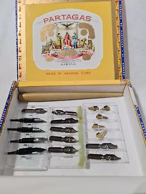 £14.49 • Buy Calligraphy Writing -  Mixed Vintage Bundle Nibs, Parker Blue Quink, Wand 