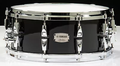Yamaha Absolute Hybrid Maple 14x6 Snare Drum (Solid Black) • $699.99