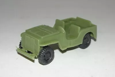 Vintage Marx Navarone Playset WWII Green USA JEEP Combat Vehicle EXCELLENT! • $19.99
