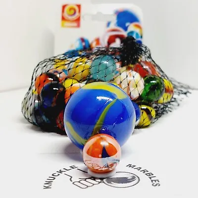 BEST VALUE ON EBAY: GENUINE Mega Marbles /Vacor Canicas:  +- 50 Classic Marbles • $7