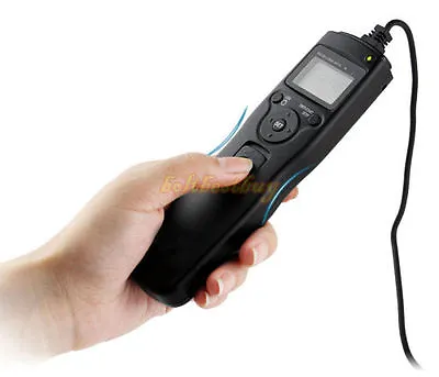 NEW Timer Shutter Intervalometer Remote Control For Canon 5D Mk3 6D 7D 5D Mk2 1D • £14.99