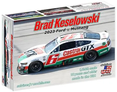1/24 Brad Keselowski 2023 NASCAR Ford Mustang Race Car (Castrol GTX) (Ltd Prod) • $53.16