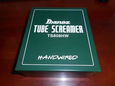 NEW - Ibanez TS808HW Hand-Wired Tube Screamer Overdrive Guitar Effects Pedal • $379.99