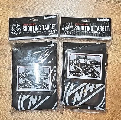 Lot Of 2 Franklin Street Hockey Shooting Targets Net Only NHL 54 X44  • $29.95