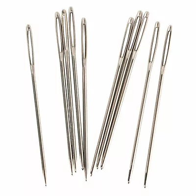 Large Eye Stitching Needles Blunt Tip 10 Pack BN018-10 • $2.49