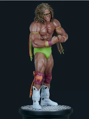 The Ultimate Warrior SIDESHOW Statue WWE **ONLY 500 MADE** 2 Feet Tall WWF PCS • $2449.95