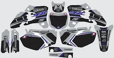 Gray YAMAHA GRAPHICS  YZ 250F YZ250F 2003 2004 2005 • $95