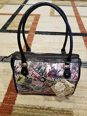 MARVEL COMICS Bag Satchel Luggage Carry On Travel BB DESIGNS RETRO-SPECTIVE VHTF • $129