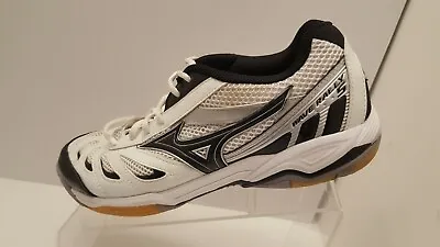 Mizuno Wave Rally 5 Women White Black Volleyball Shoe Size 10 • $23.19